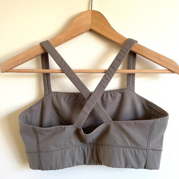 NWT Everlane Perform Crop Top Criss-Cross Sports Bra - Picture 3 of 5